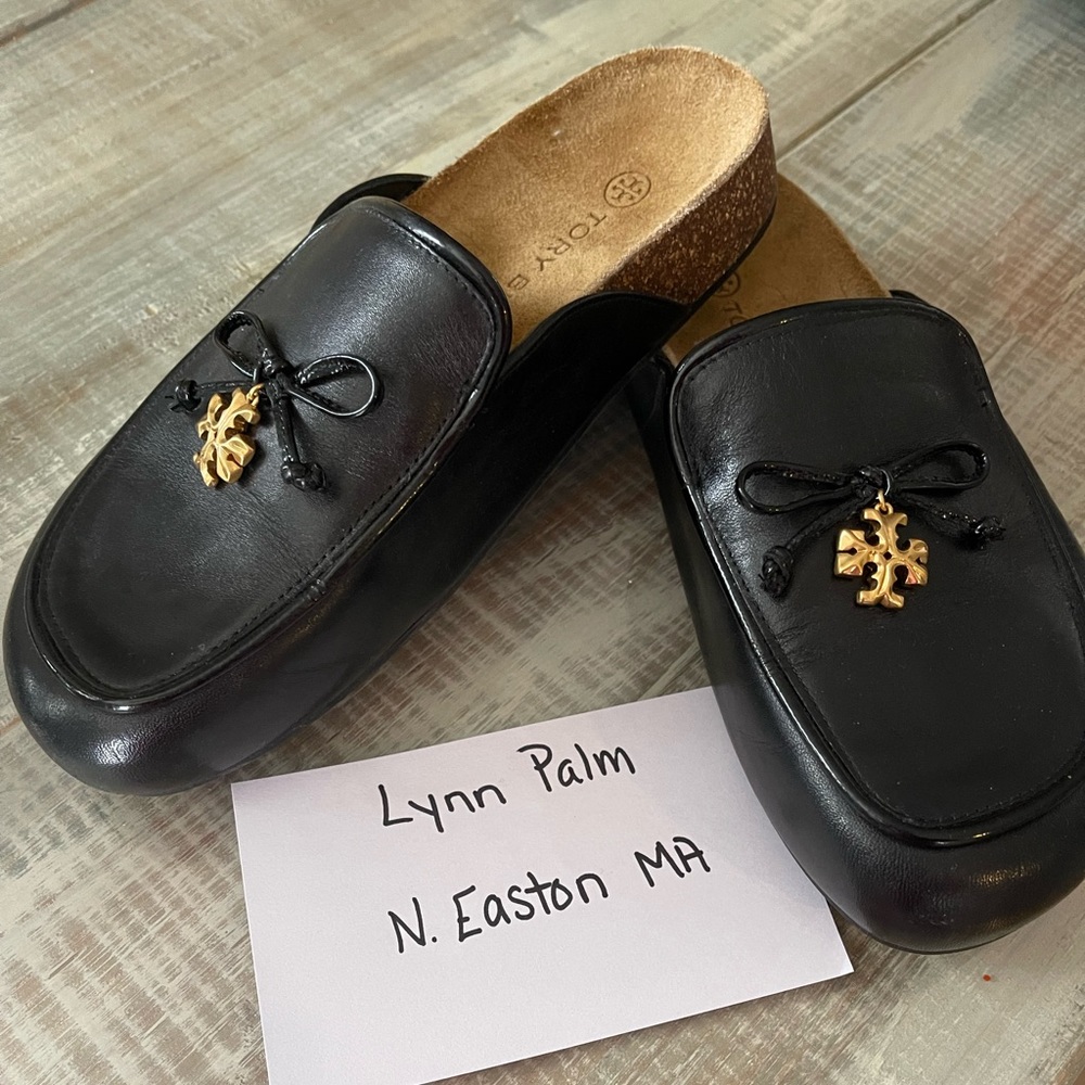 Tory Burch Charm mule size 6